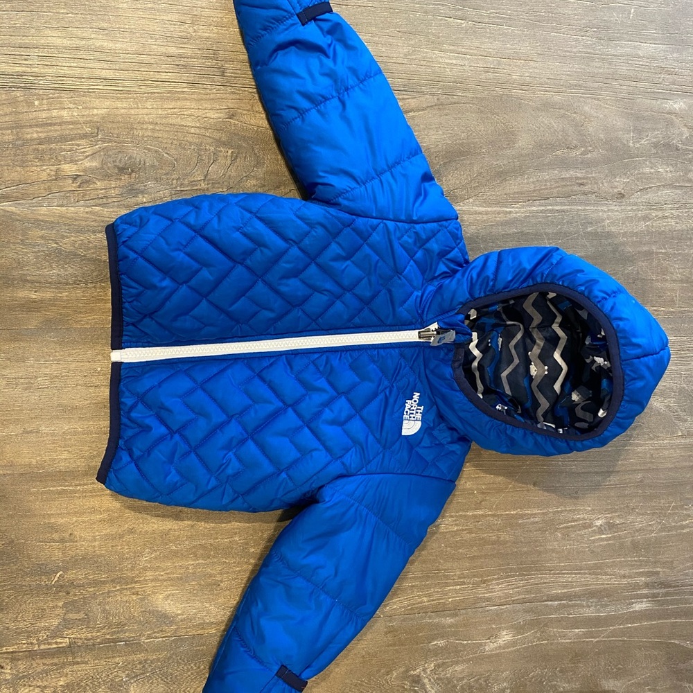 North Face ThermoBall Blue Jacket Boys